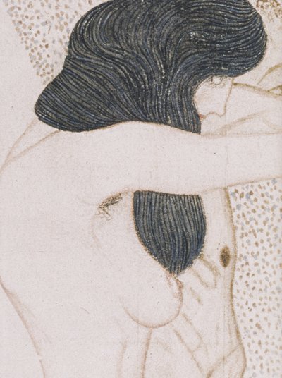The Suffering of Weak Humanity by Gustav Klimt